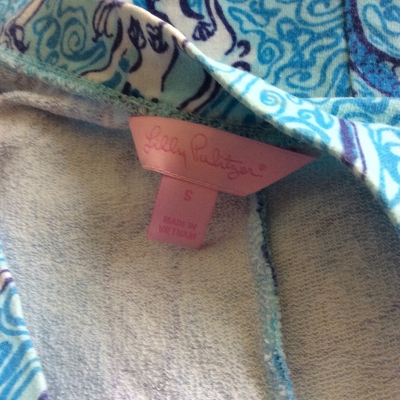 Lilly Pulitzer Spa Blue Nice Tail Mermaid Hayley - Picture 7 of 8